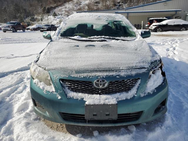 2T1BU4EE7AC381121 - 2010 TOYOTA COROLLA BASE GREEN photo 5