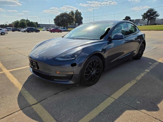 5YJ3E1EB6MF030111 - 2021 TESLA MODEL 3 CHARCOAL photo 2