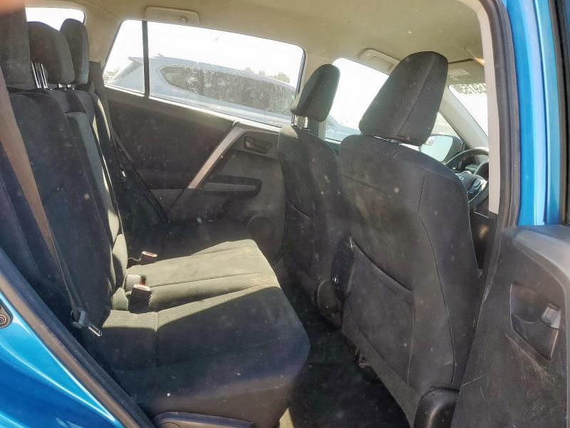 2T3ZFREV2GW306072 - 2016 TOYOTA RAV4 LE BLUE photo 11
