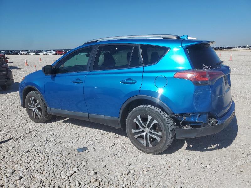 2T3ZFREV2GW306072 - 2016 TOYOTA RAV4 LE BLUE photo 2