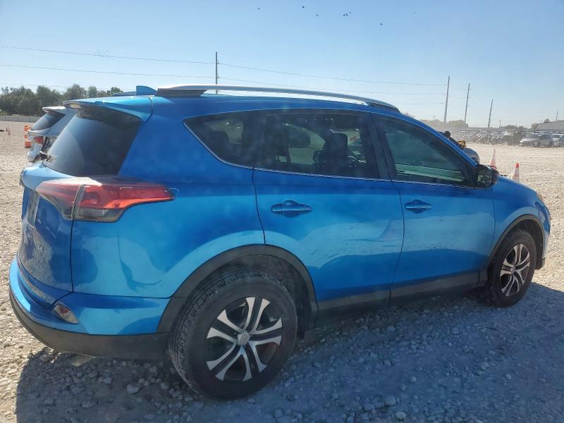 2T3ZFREV2GW306072 - 2016 TOYOTA RAV4 LE BLUE photo 3
