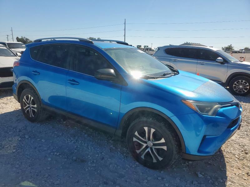 2T3ZFREV2GW306072 - 2016 TOYOTA RAV4 LE BLUE photo 4