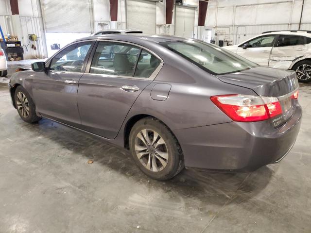 1HGCR2F38FA121654 - 2015 HONDA ACCORD LX GRAY photo 2