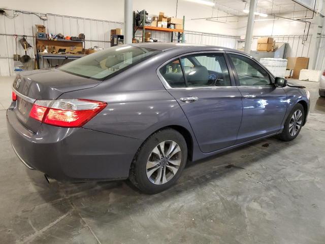 1HGCR2F38FA121654 - 2015 HONDA ACCORD LX GRAY photo 3