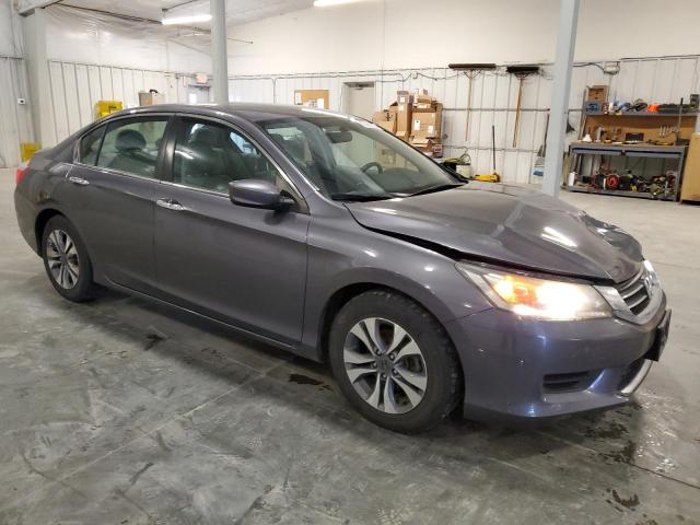 1HGCR2F38FA121654 - 2015 HONDA ACCORD LX GRAY photo 4