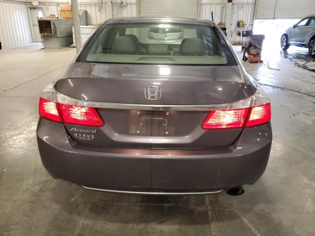1HGCR2F38FA121654 - 2015 HONDA ACCORD LX GRAY photo 6