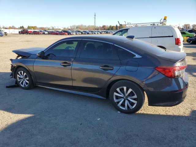 2HGFE2F24NH121862 - 2022 HONDA CIVIC LX CHARCOAL photo 2