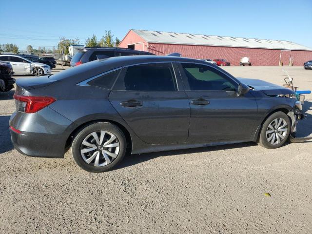 2HGFE2F24NH121862 - 2022 HONDA CIVIC LX CHARCOAL photo 3