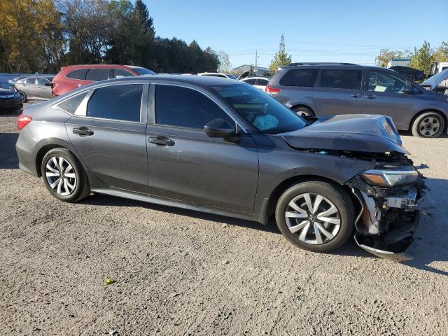 2HGFE2F24NH121862 - 2022 HONDA CIVIC LX CHARCOAL photo 4