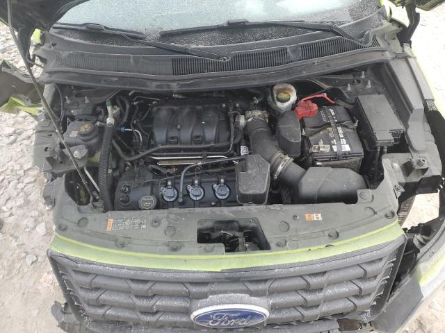 1FM5K8AR4JGC42998 - 2018 FORD EXPLORER POLICE INTERCEPTOR 绿色 照片 11