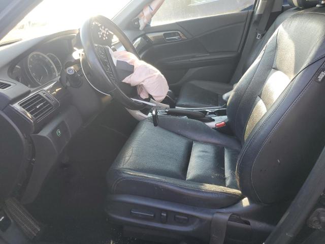 1HGCR2F80GA042010 - 2016 HONDA ACCORD EXL Schwarz Foto 7