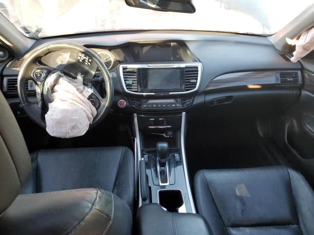 1HGCR2F80GA042010 - 2016 HONDA ACCORD EXL Schwarz Foto 8