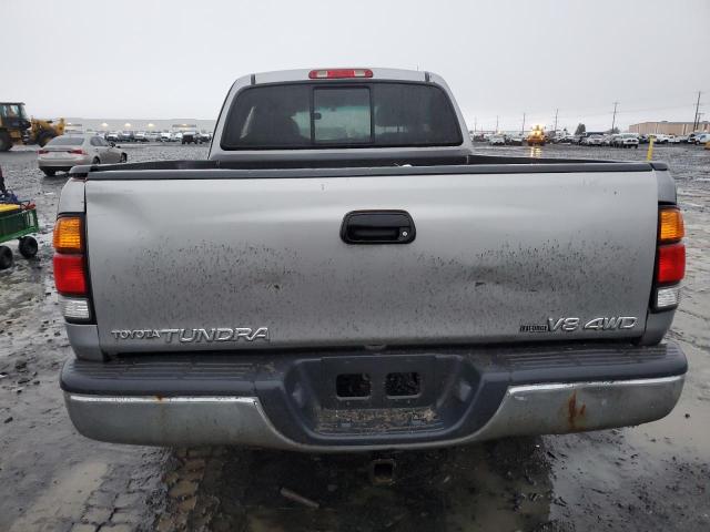 5TBBT44121S175707 - 2001 TOYOTA TUNDRA ACCESS CAB ნაცრისფერი ფოტო 6