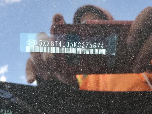 5XXGT4L35KG275674 - 2019 KIA OPTIMA LX 蓝色 照片 13