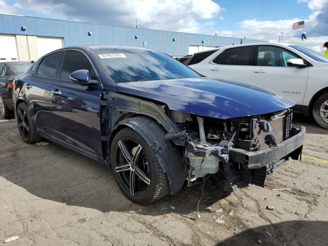 5XXGT4L35KG275674 - 2019 KIA OPTIMA LX 蓝色 照片 4