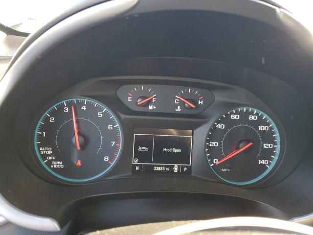 1G1ZG5ST9LF142719 - 2020 CHEVROLET MALIBU RS SILVER photo 9