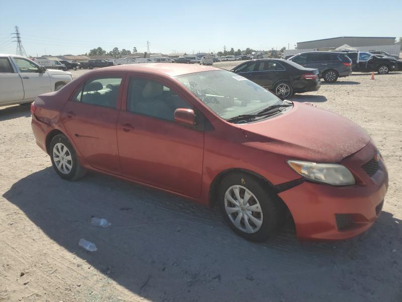 1NXBU40E19Z145159 - 2009 TOYOTA COROLLA BASE RED photo 4