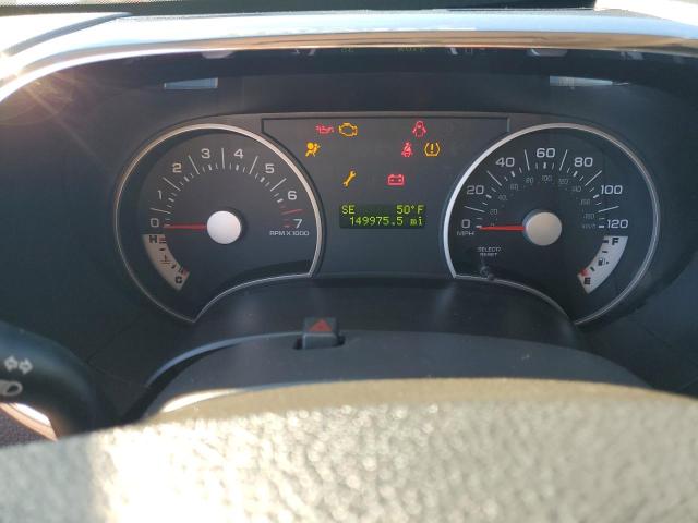 1FMEU73E59UA03746 - 2009 FORD EXPLORER XLT შავი ფოტო 9