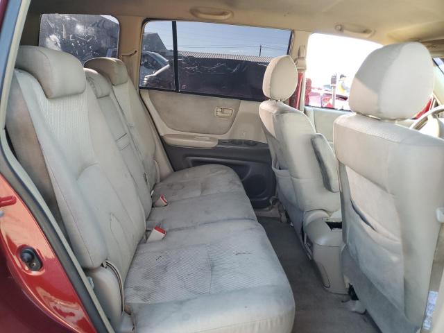 JTEDD21A160142502 - 2006 TOYOTA HIGHLANDER أحمر صورة 11