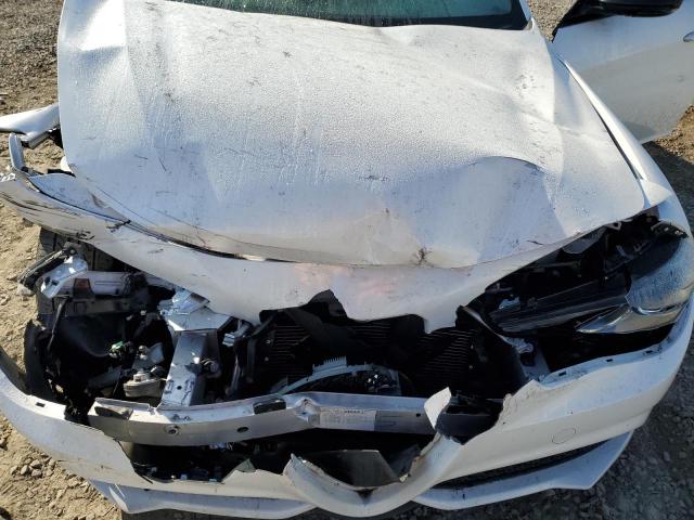 ZARFAECN0J7597158 - 2018 ALFA ROMEO GIULIA TI WHITE photo 11