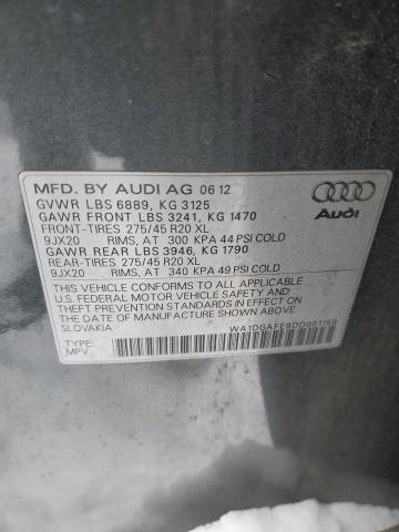 WA1DGAFE9DD001159 - 2013 AUDI Q7 PRESTIGE 石墨色 照片 13