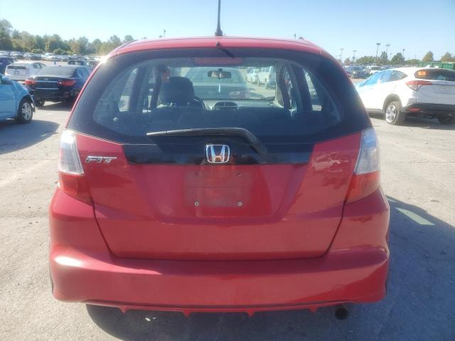 JHMGE8H33DC052013 - 2013 HONDA FIT RED photo 6