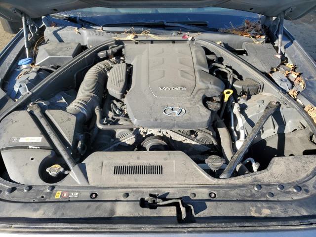 KMHGN4JE2FU079282 - 2015 HYUNDAI GENESIS 3.8L 银色 照片 11