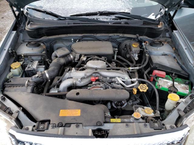 JF2SH6BC9AH771945 - 2010 SUBARU FORESTER XS Теңіз көгі фото 11