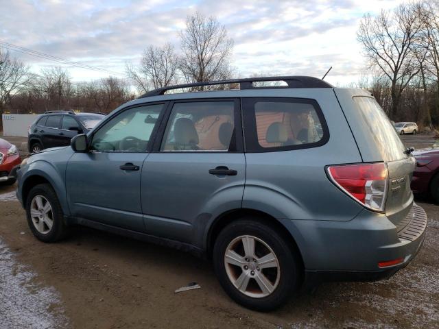 JF2SH6BC9AH771945 - 2010 SUBARU FORESTER XS Теңіз көгі фото 2