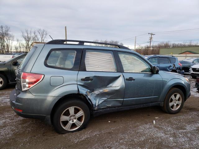 JF2SH6BC9AH771945 - 2010 SUBARU FORESTER XS Теңіз көгі фото 3