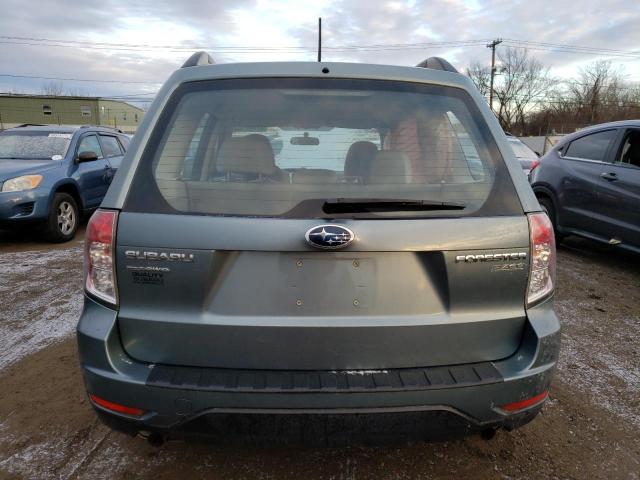 JF2SH6BC9AH771945 - 2010 SUBARU FORESTER XS Теңіз көгі фото 6