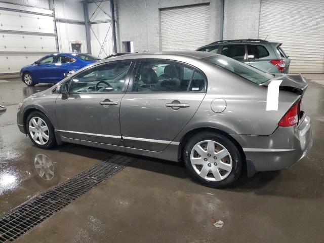 2HGFA15528H514345 - 2008 HONDA CIVIC LX GRAY photo 2