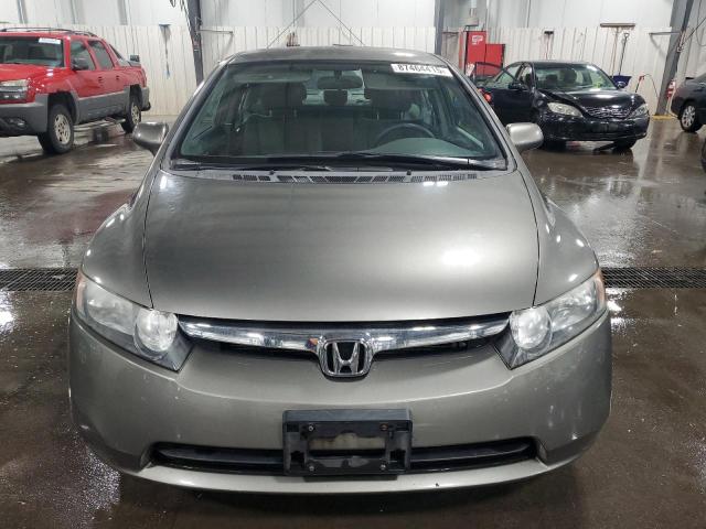 2HGFA15528H514345 - 2008 HONDA CIVIC LX GRAY photo 5