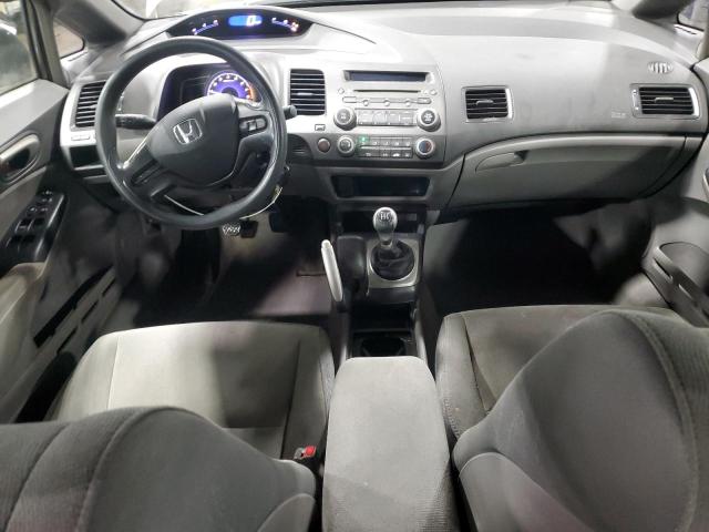 2HGFA15528H514345 - 2008 HONDA CIVIC LX GRAY photo 8