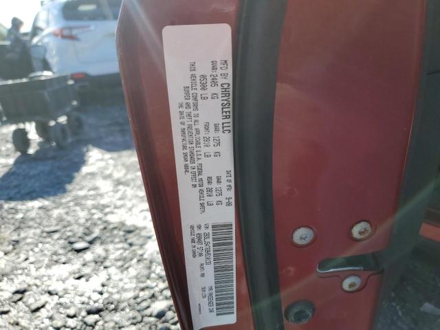 2B3LJ54T69H510133 - 2009 DODGE CHALLENGER R/T 红色 照片 12