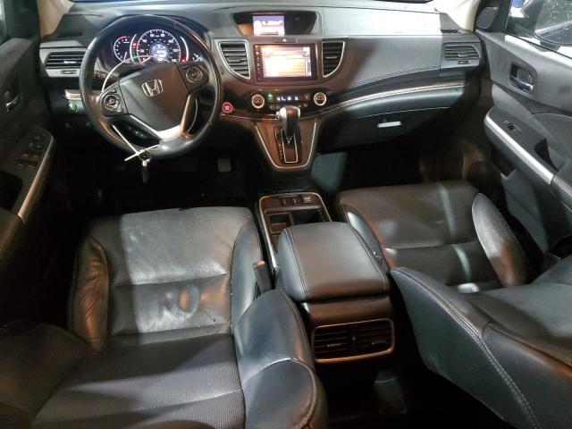 2HKRM4H71FH620615 - 2015 HONDA CR-V EXL BLACK photo 8