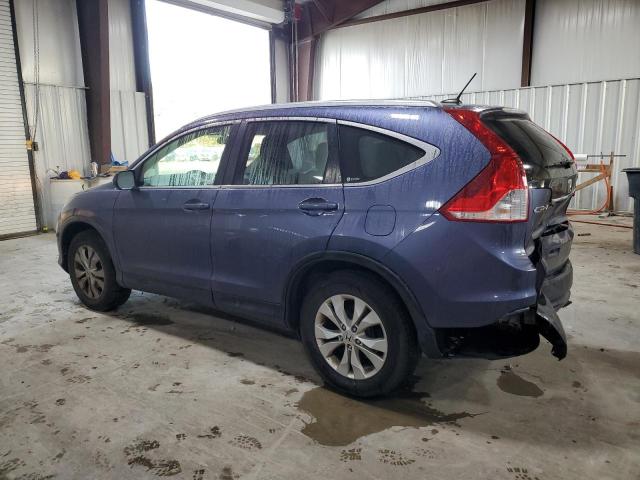 JHLRM4H77CC014584 - 2012 HONDA CR-V EXL ლურჯი ფოტო 2