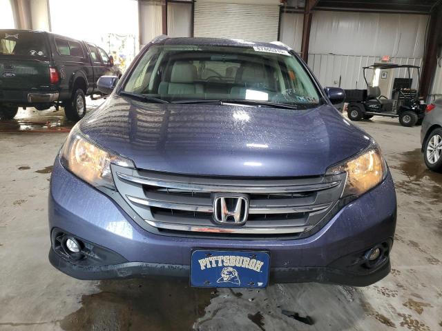 JHLRM4H77CC014584 - 2012 HONDA CR-V EXL ლურჯი ფოტო 5
