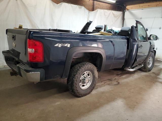 1GCHK24K27E526597 - 2007 CHEVROLET SILVERADO K2500 HEAVY DUTY BLUE photo 3