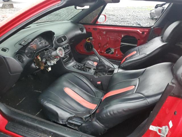 JHMEG1143PS000418 - 1993 HONDA CIVIC DEL SOL S RED photo 7