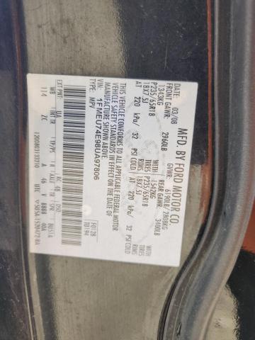 1FMEU74E98UA97806 - 2008 FORD EXPLORER EDDIE BAUER BLACK photo 13