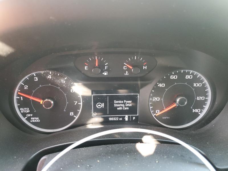 3GKALMEX1JL262403 - 2018 GMC TERRAIN SLE Silber Foto 9