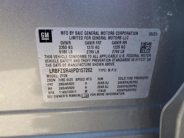 LRBFZSR48PD157262 - 2023 BUICK ENVISION AVENIR SILVER photo 14
