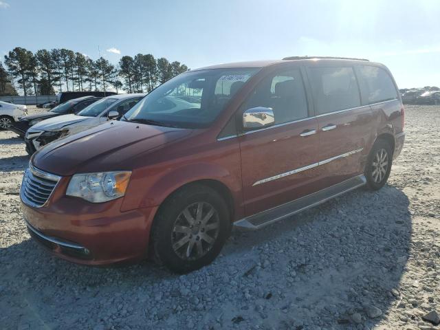 2C4RC1CG7CR273718 - 2012 CHRYSLER TOWN & COU TOURING L RED photo 1