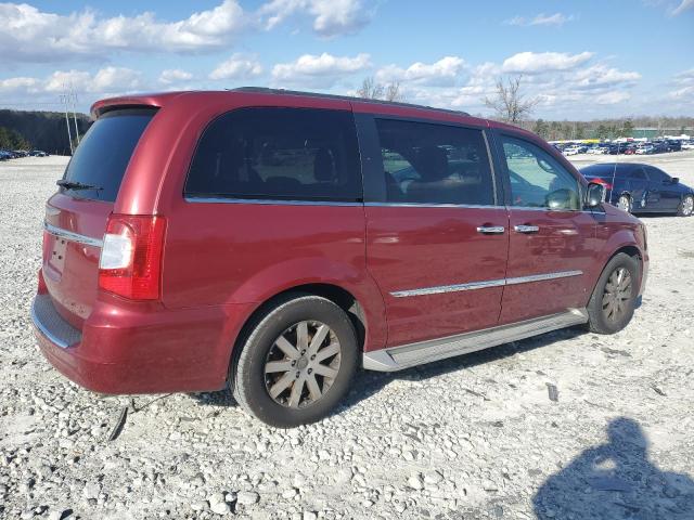 2C4RC1CG7CR273718 - 2012 CHRYSLER TOWN & COU TOURING L RED photo 3