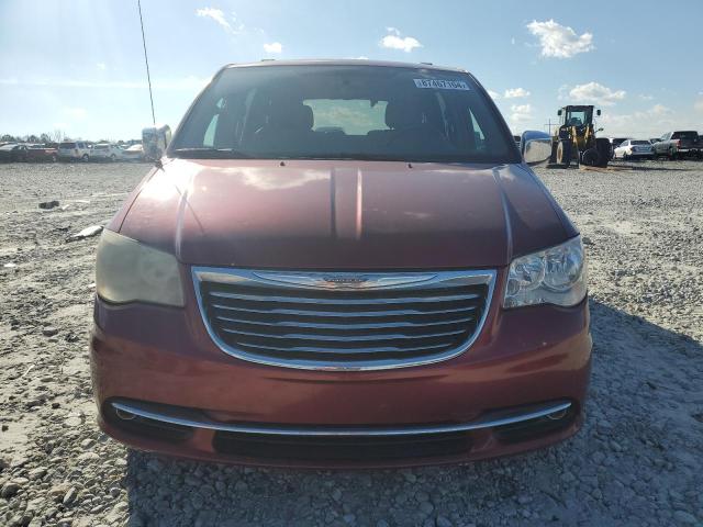 2C4RC1CG7CR273718 - 2012 CHRYSLER TOWN & COU TOURING L RED photo 5