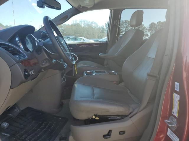 2C4RC1CG7CR273718 - 2012 CHRYSLER TOWN & COU TOURING L RED photo 7