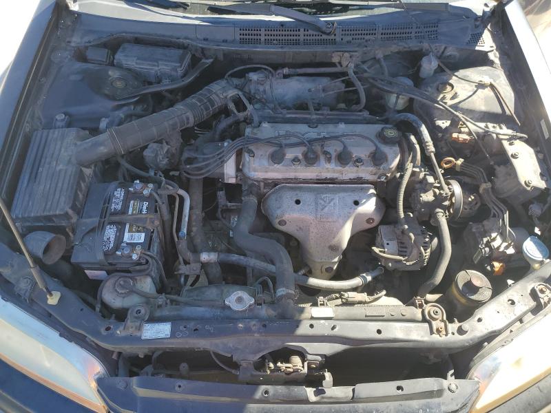 1HGCG31512A004626 - 2002 HONDA ACCORD EX BLACK photo 11