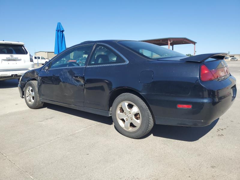 1HGCG31512A004626 - 2002 HONDA ACCORD EX BLACK photo 2