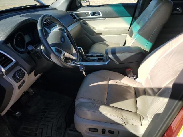 1FM5K7D88FGA83021 - 2015 FORD EXPLORER XLT أحمر صورة 7